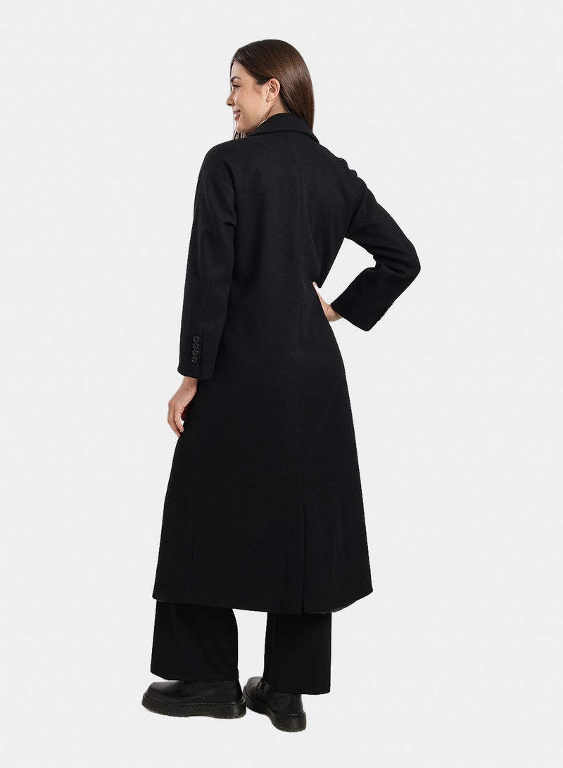 Clue Midi Coat With Notch Collar - Image 4